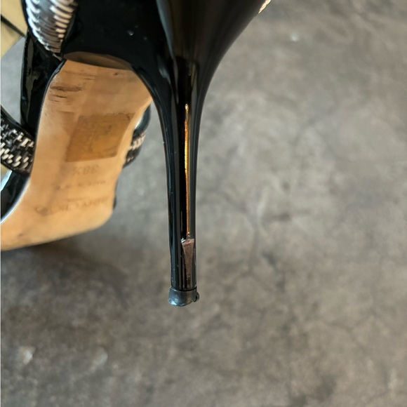 Jimmy Choo Black and White high Heels, size 38 1/2 - Picture 10 of 10